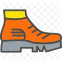 Arranque Botas Camping Icono