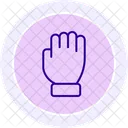 Icono De Circulo De Color De Mano De Arrastre Icon