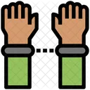Arrest Criminal Handcuffs Icon
