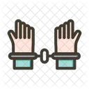 Criminal Police Handcuffs Icon