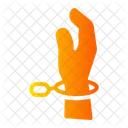 Arrest Hand Handcuffs Icon