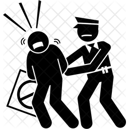 Arrest Protester Icon