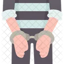 Arrested Handcuffs Criminal Icon