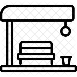 Arrêt de bus  Icône