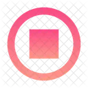 Cercle Fleche Rond Icône