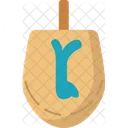 Top Giro Dreidel Icono