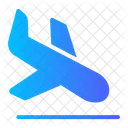 Arrival Landing Airplane Icon
