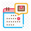 Date Sending Arrival Icon