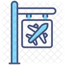 Arrival Gate Air Traffic Travel Icon