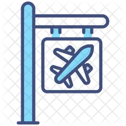 Arrival gate  Icon