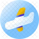 Arrival Flight Airport Icon