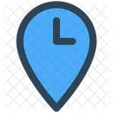 Location Time Arrival Icon