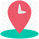 Location Time Arrival Icon