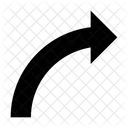 Arro Curve Arrow Icon