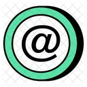 Arroba Attherate Mail Sign Icon