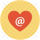 Arroba In Heart Icon