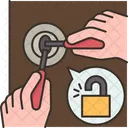 Lockpicker Porta Abrir Ícone