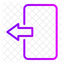 Arrow Symbols Logout Icon