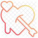 Arrow Love Valentine Icon