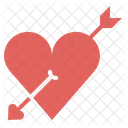 Arrow Heart Love Icon