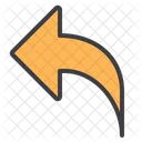 Arrow Reply Sign Icon