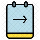 Right Sign Notes  Icon