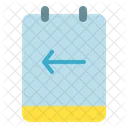 Left Sign Notes Icon