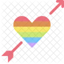 Arrow Lgbt Homosexual Icon