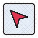 Arrow Cursor Click Icon
