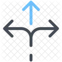 Arrow Arrows Crossroad Icon