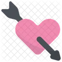Arrow Love Heart Icon