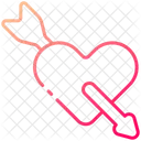 Arrow Love Heart Icon