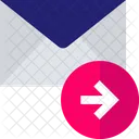 Arrow Email Mail Icon