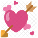 Arrow Valentine Cupid Icon