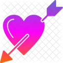 Arrow Day Heart Icon