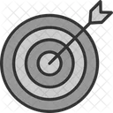 Arrow Bullseye Goal Icon