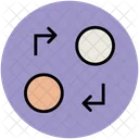 Arrow Pointing Directions Icon