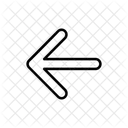 Arrow Back Return Icon