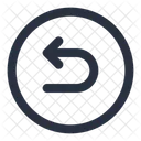 Arrow Back Circle Arrow Icons Outline Arrows Icon