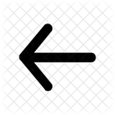Arrow Back Left Arrow Icon