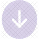 Arrow Bottom Download Down Arrow Icon