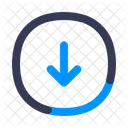 Arrow Bottom Download Down Arrow Icon