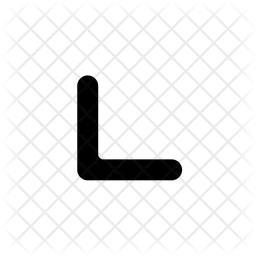 Arrow Bottom Left  Icon