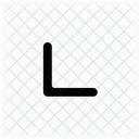 Arrow Bottom Left X Icon
