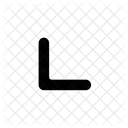 Arrow Bottom Left X Icon