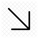 Arrow Bottom Right  Icon