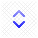 Arrow-chevron-vertical  Icon
