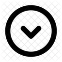 Arrow Circle Down  Icon