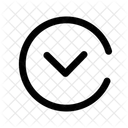 Arrow Circle Down Arrow Direction Icon