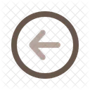 Arrow circle left  Icon